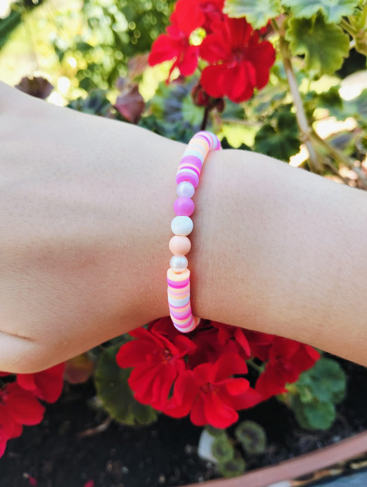 Pastel Peach bracelet